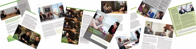 Grandes entrevues — François Pratte, rédacteur.